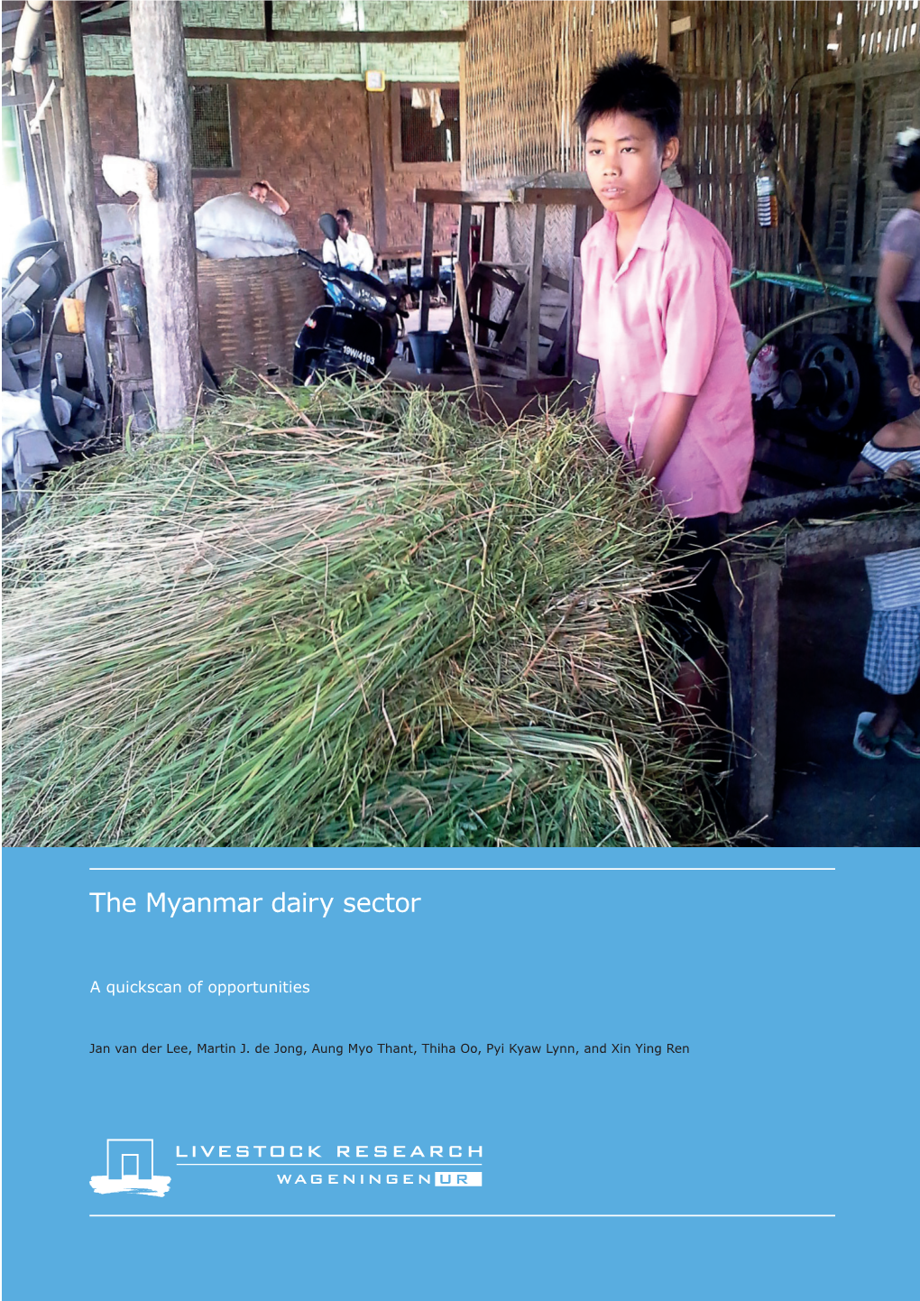 The Myanmar Dairy Sector