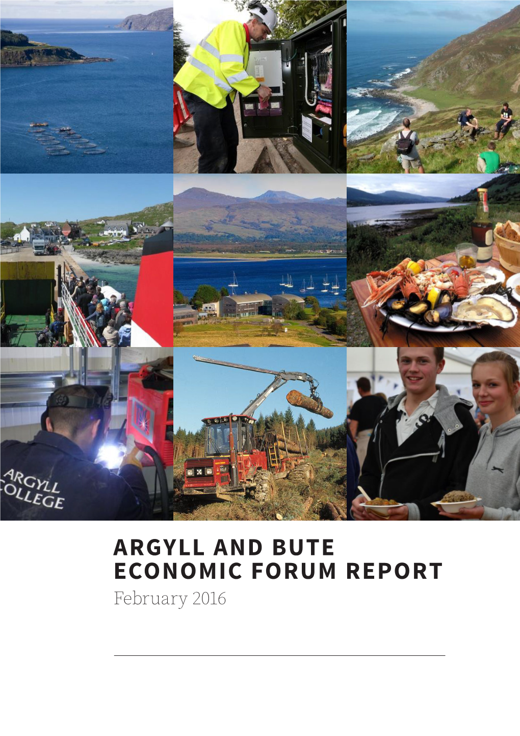 Argyll and Bute Economic Forum Report