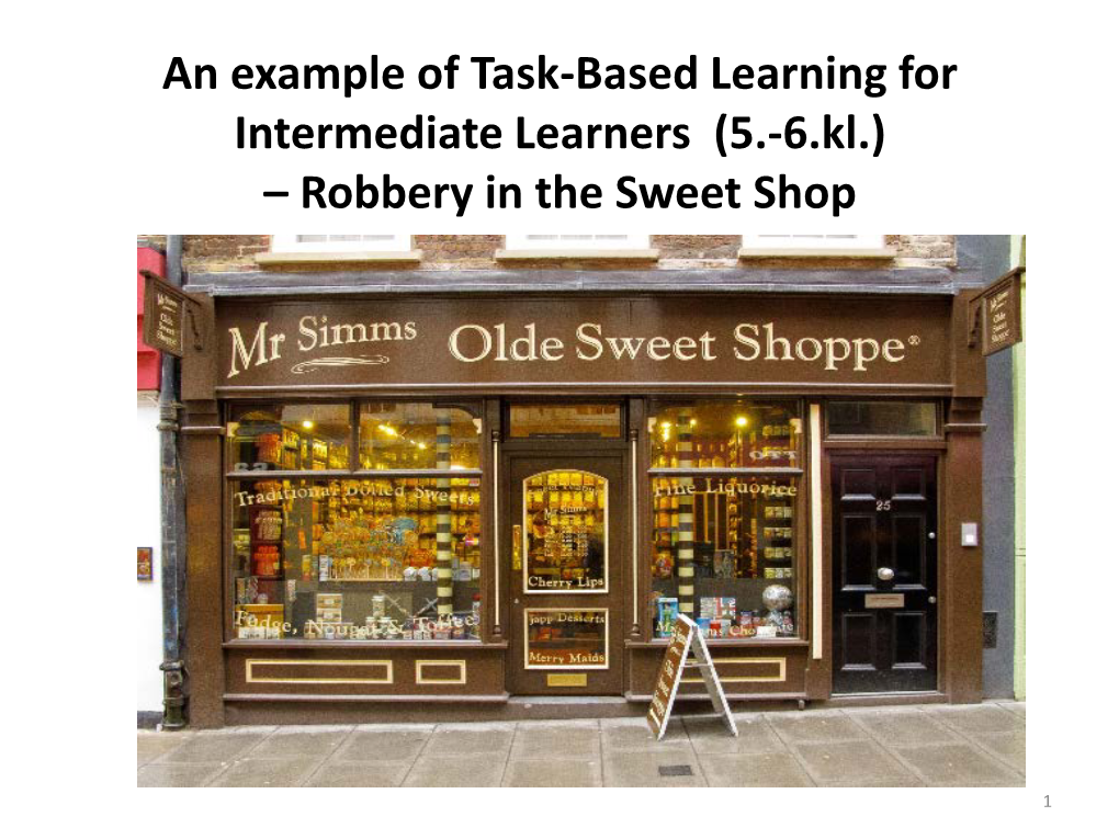 (5.-6.Kl.) – Robbery in the Sweet Shop