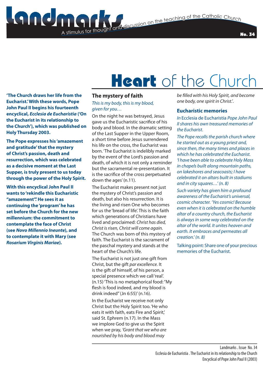 Heart of the Church