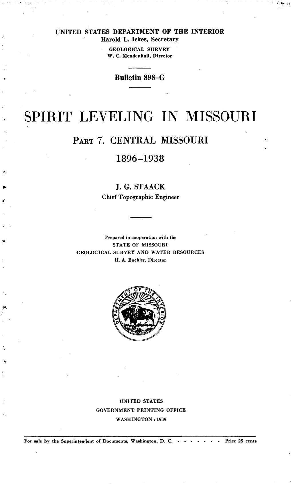Spirit Leveling in Missouri