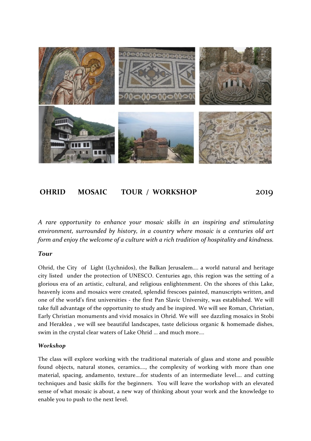 Ohrid 2019 Mosaic Tour 2780