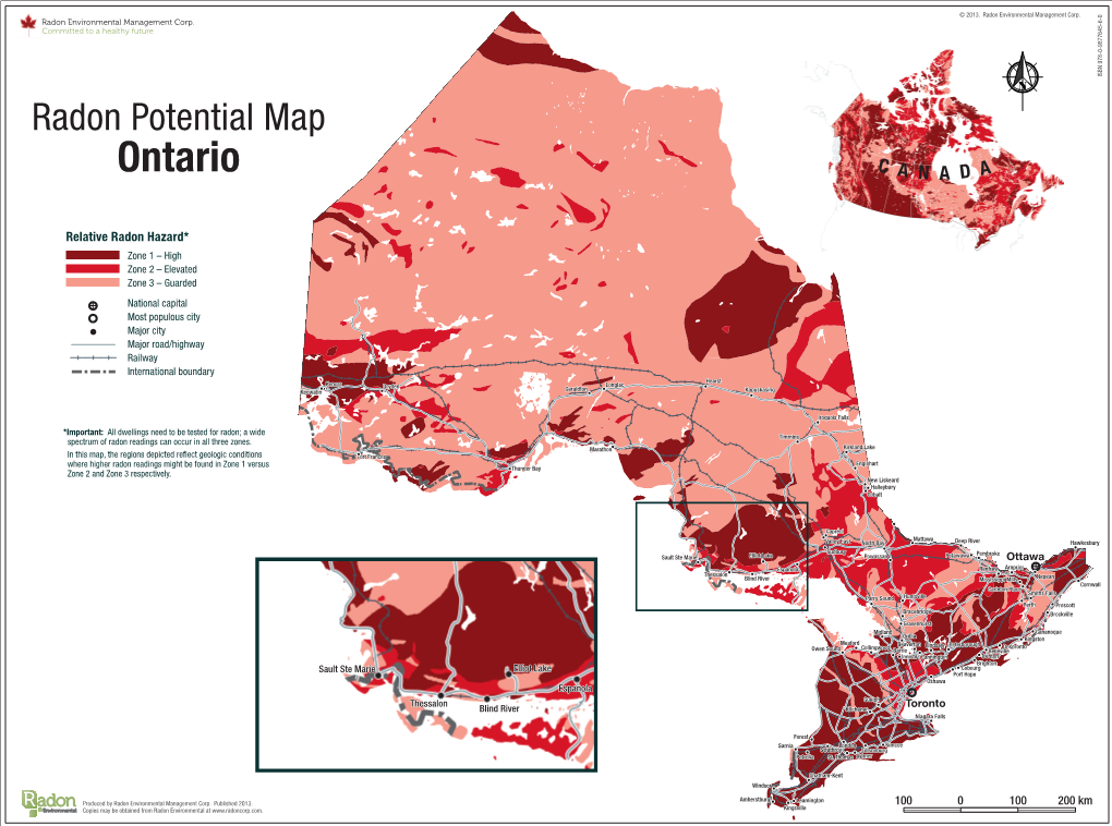 Ontario C a N a D A