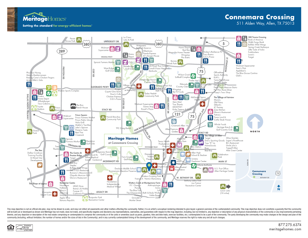 Connemara Crossing 511 Alden Way, Allen, TX 75013