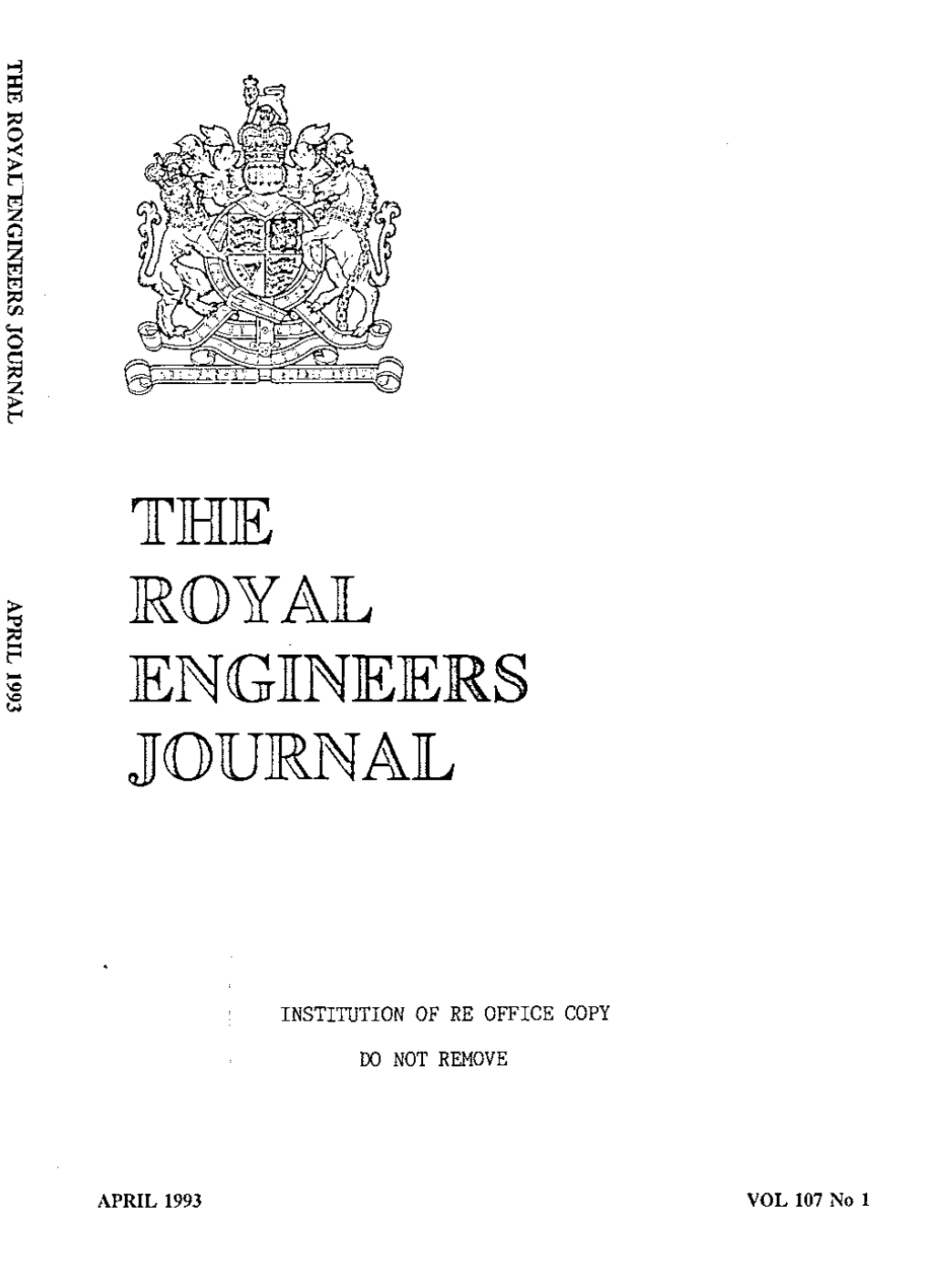 The Royal Engineers Journal