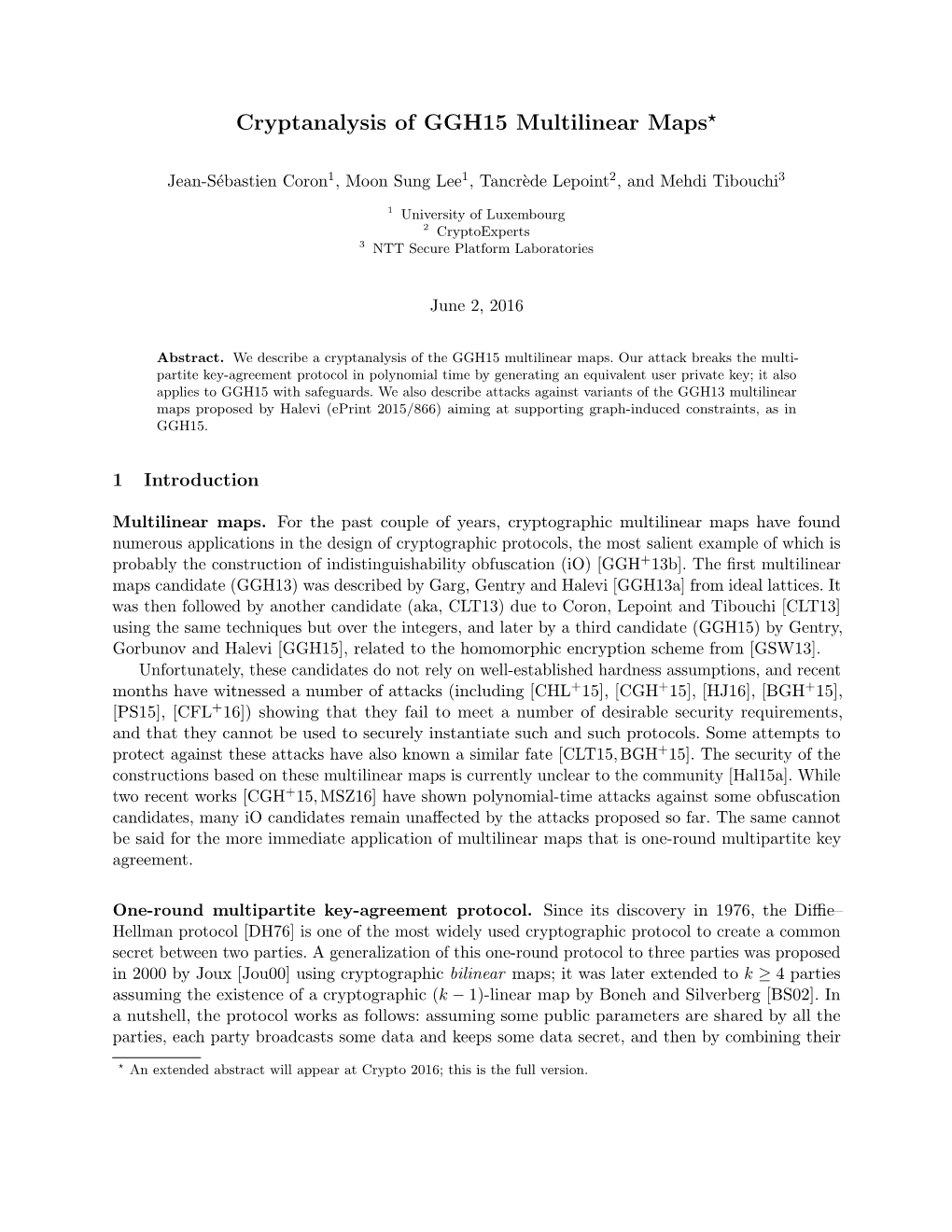 Cryptanalysis of GGH15 Multilinear Maps⋆