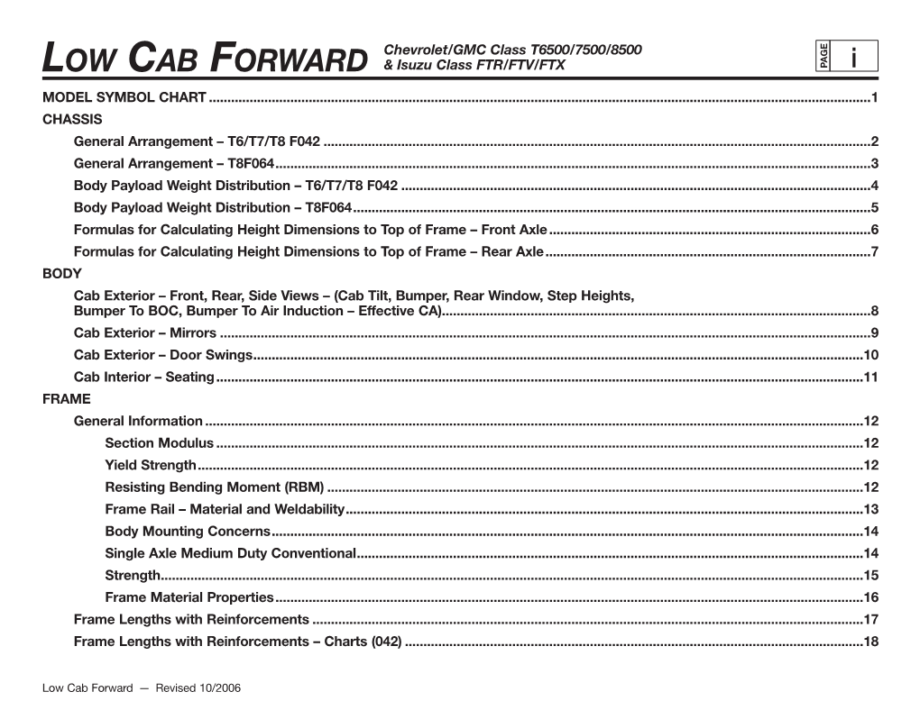 Low Cab Forward T Series
