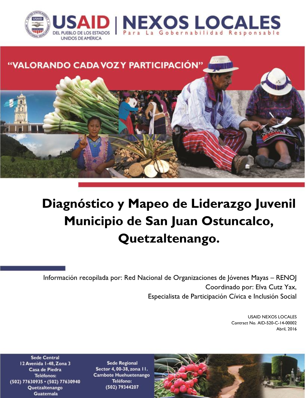 Diagnóstico Y Mapeo De Liderazgo Juvenil Municipio De San Juan