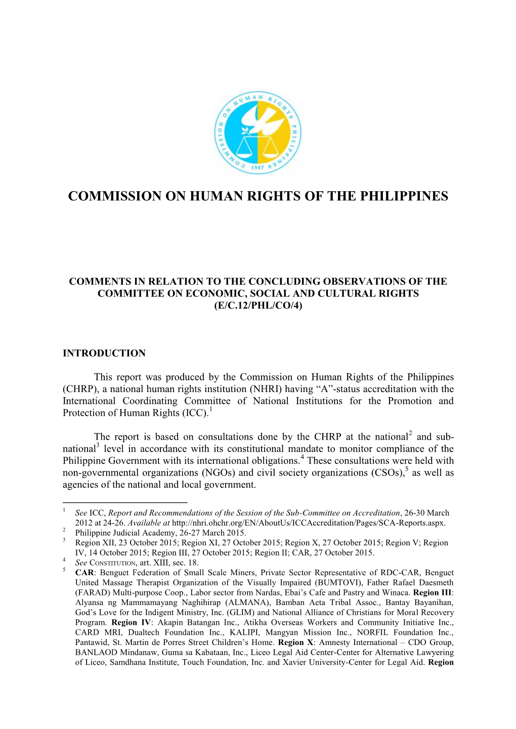 Commission on Human Rights of the Philippines