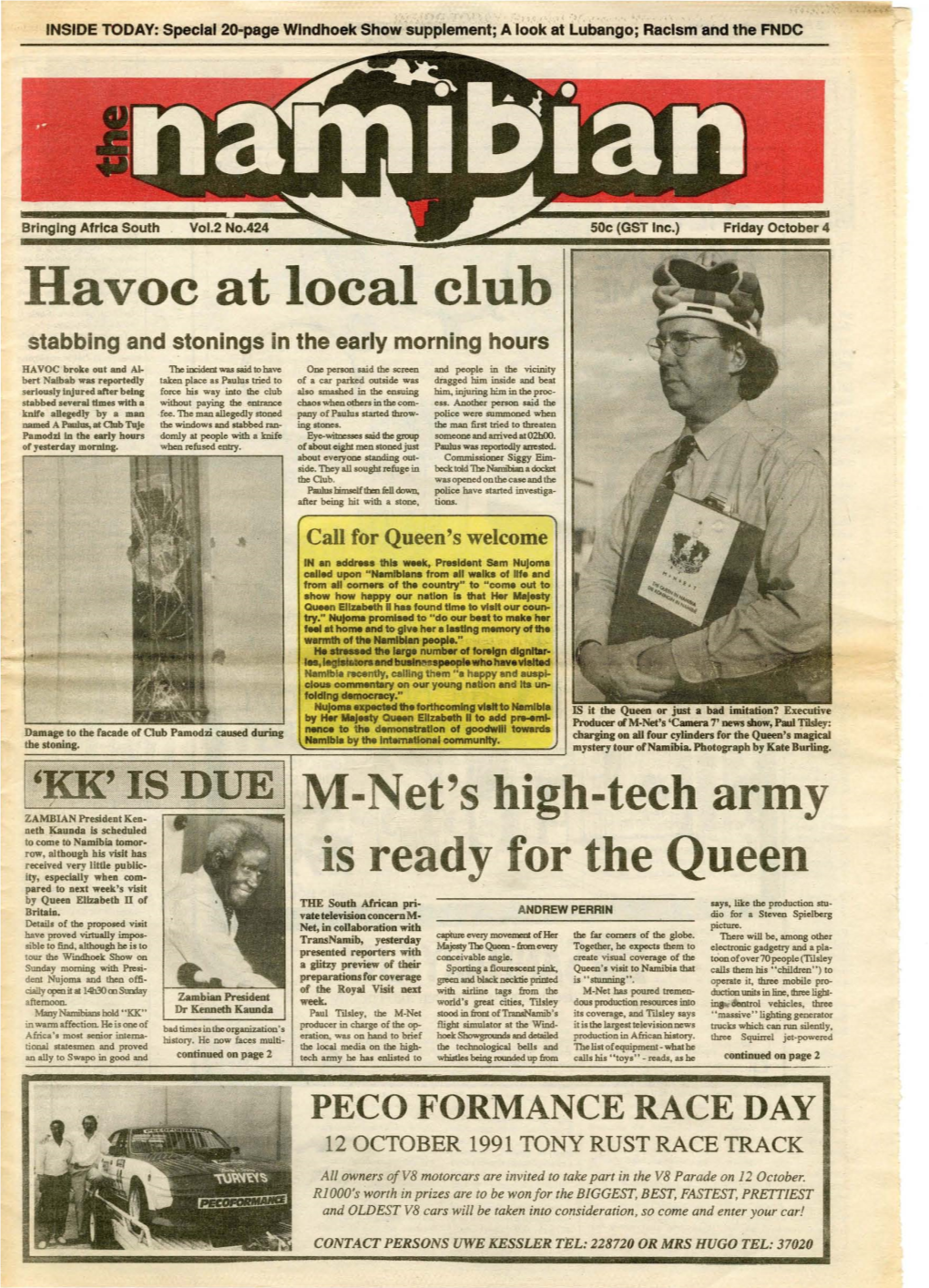 4 October 1991