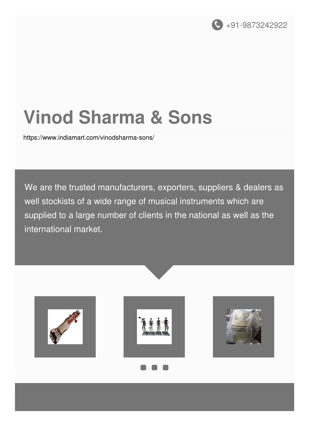 Vinod Sharma & Sons