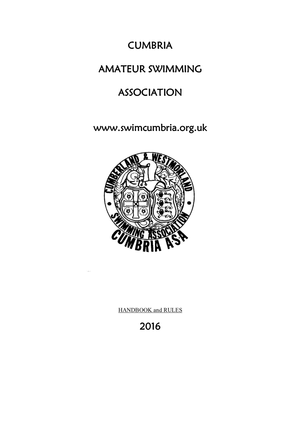 Cumbria Amateur Swimming Association