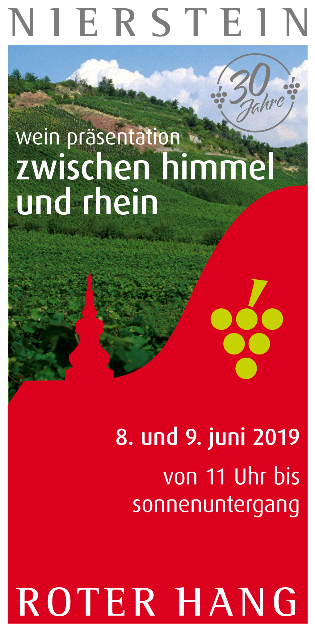 Wein Präsentation Zwischen Himmel Und Rhein