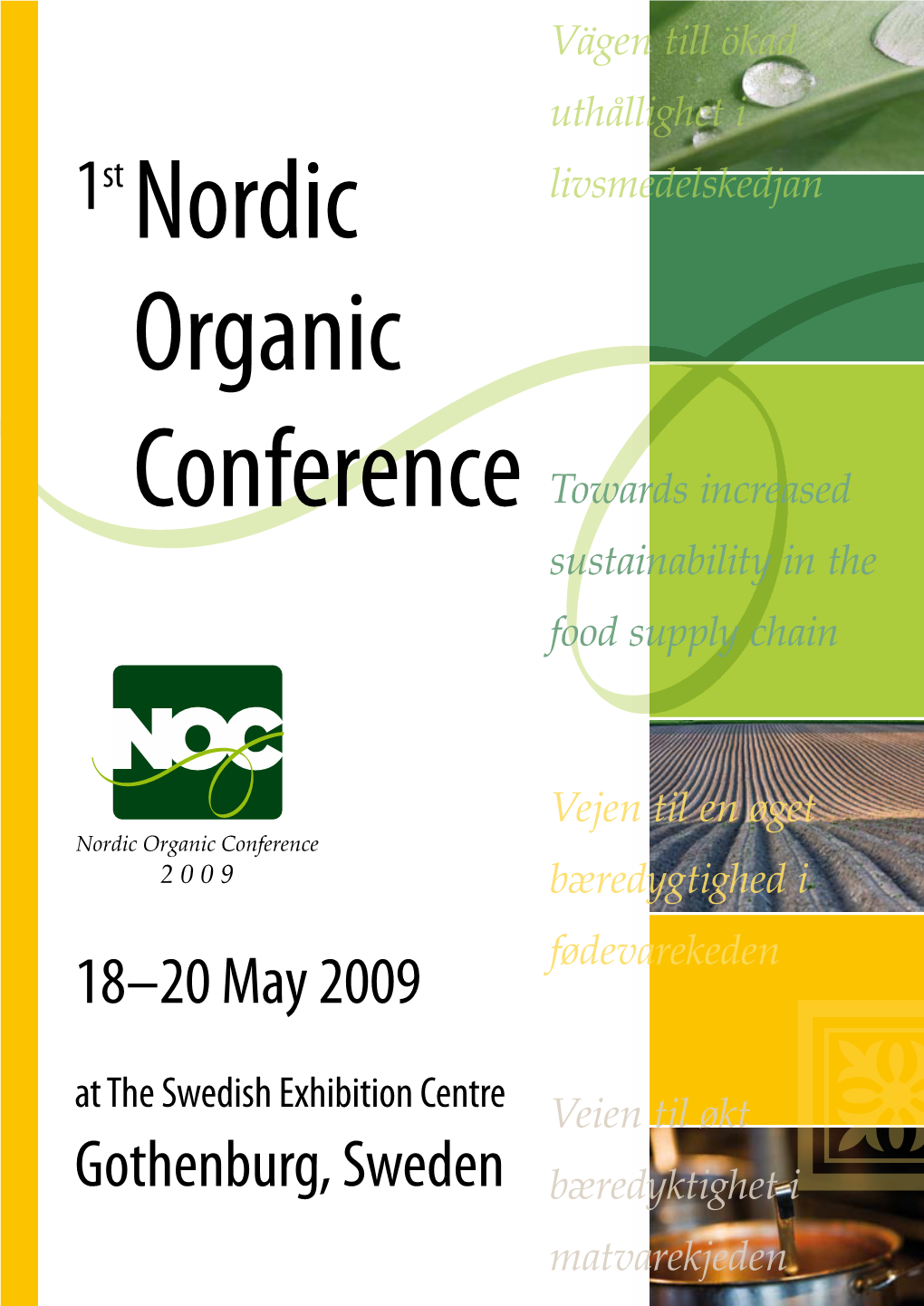 Nordic Organic Conference 2009