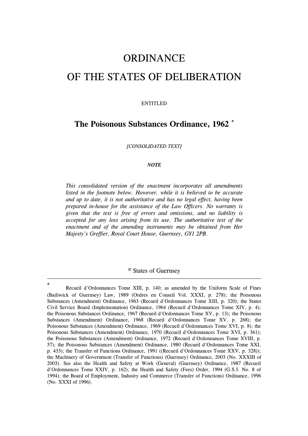 PDF of Ordinance As Consolidated to 1996