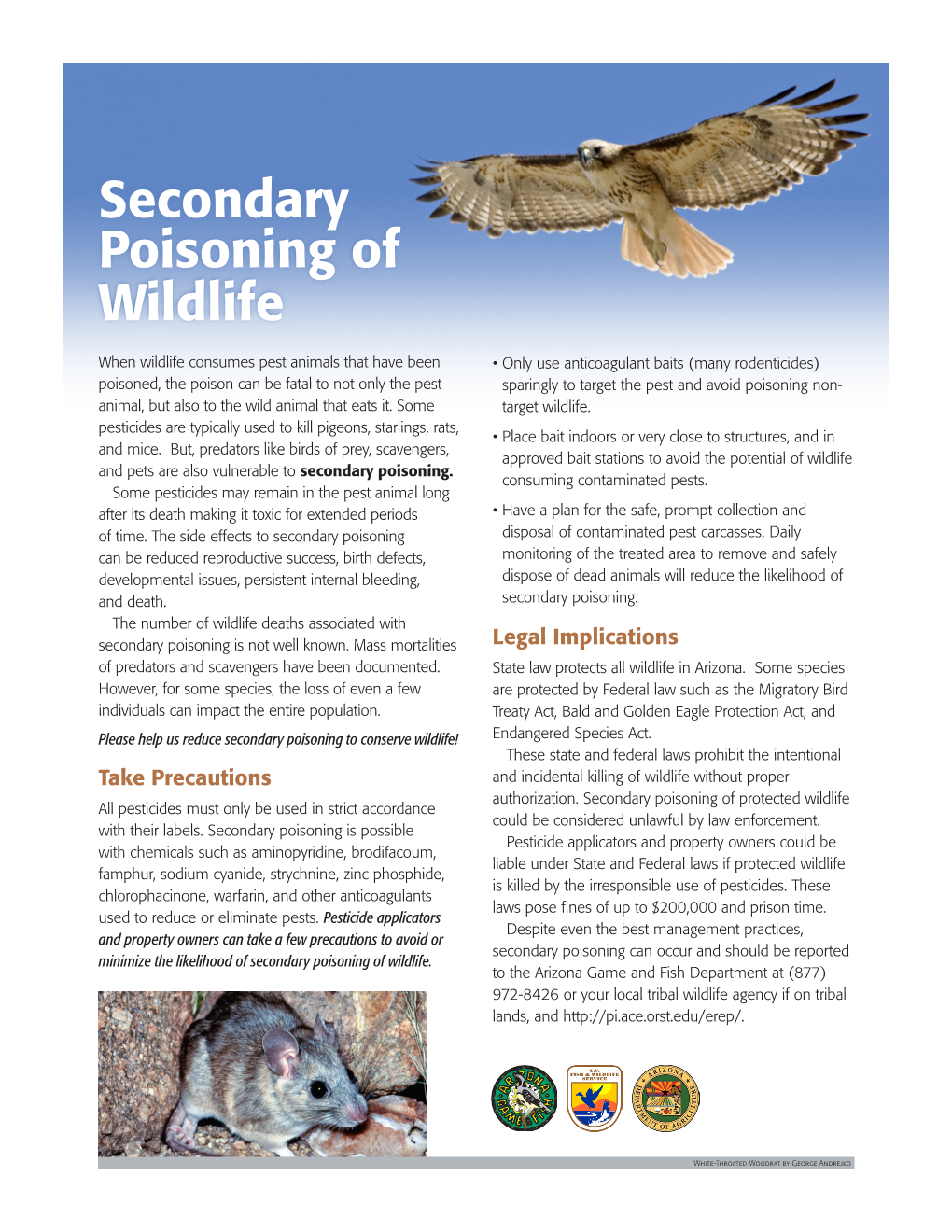 Secondary Poisoning of Wildlife