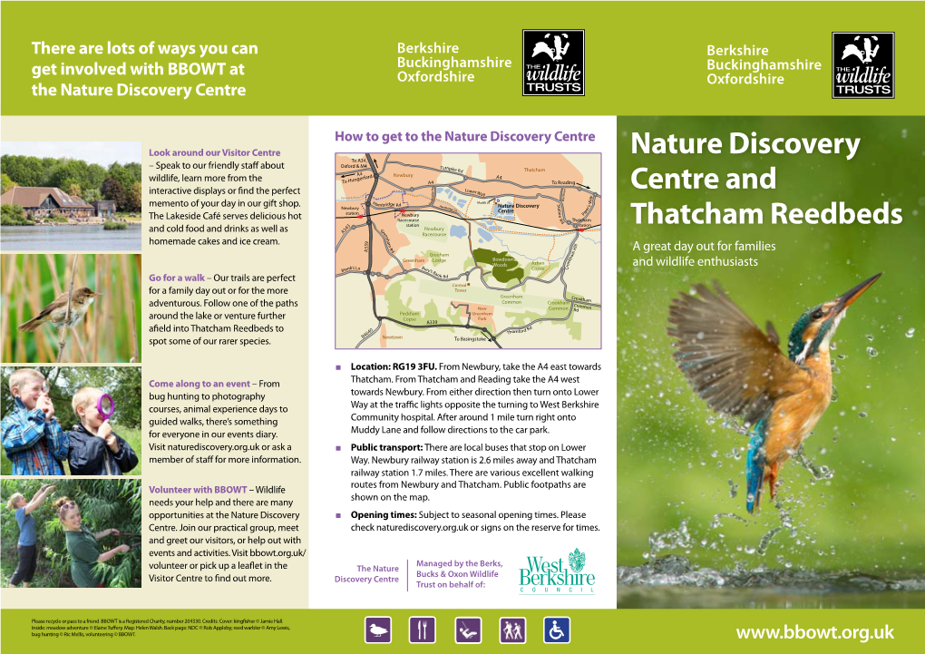 Nature Discovery Centre and Thatcham Reedbeds