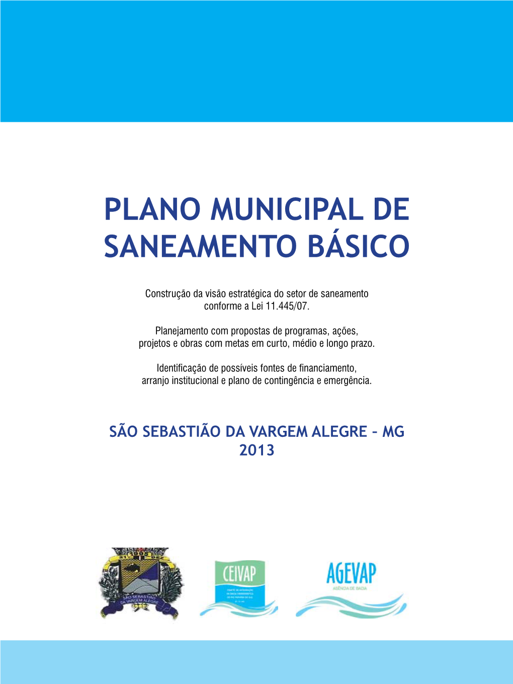 1 Plano Municipal De Saneamento Básico