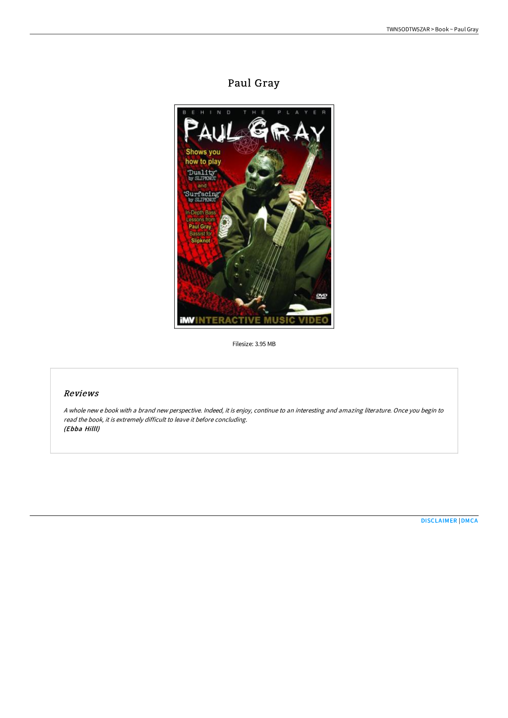 Read PDF // Paul Gray ~ XTCP3H71GK4U
