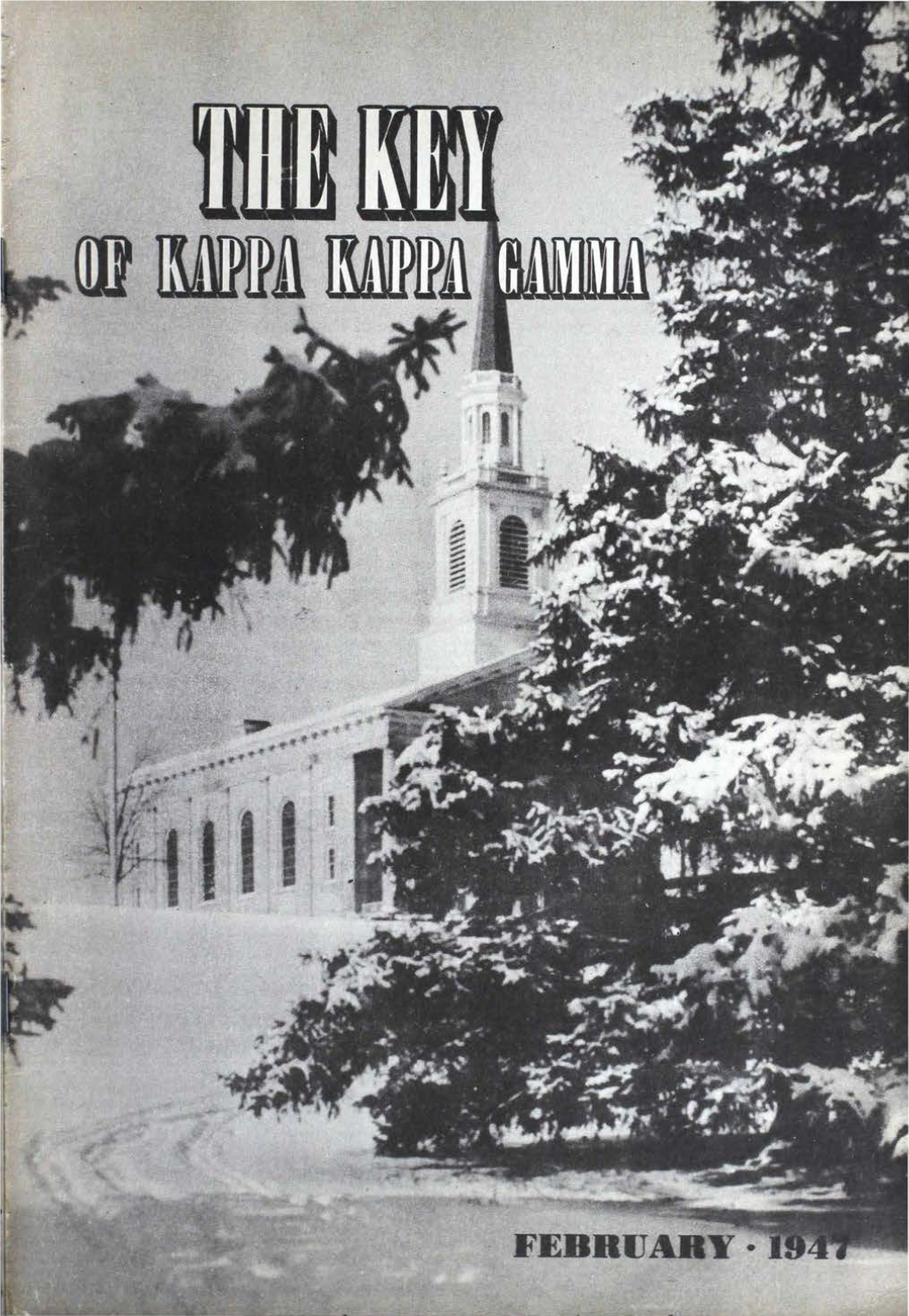 THE KEY VOL 64 NO 1 FEB 1947.Pdf