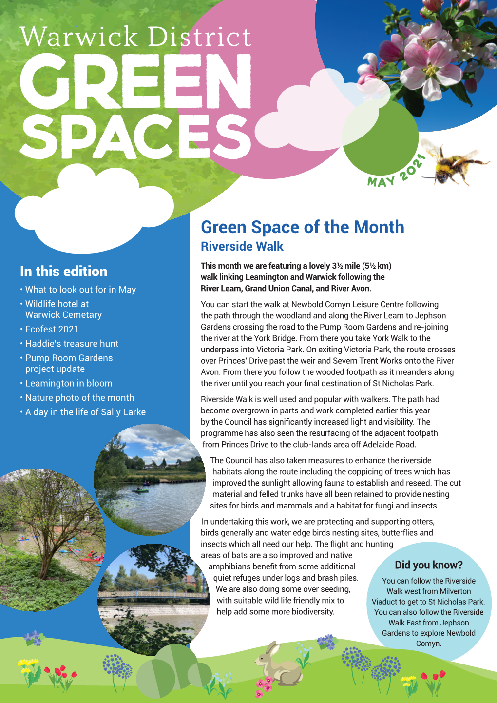 Download: Greenspaces Newsletter May 2021