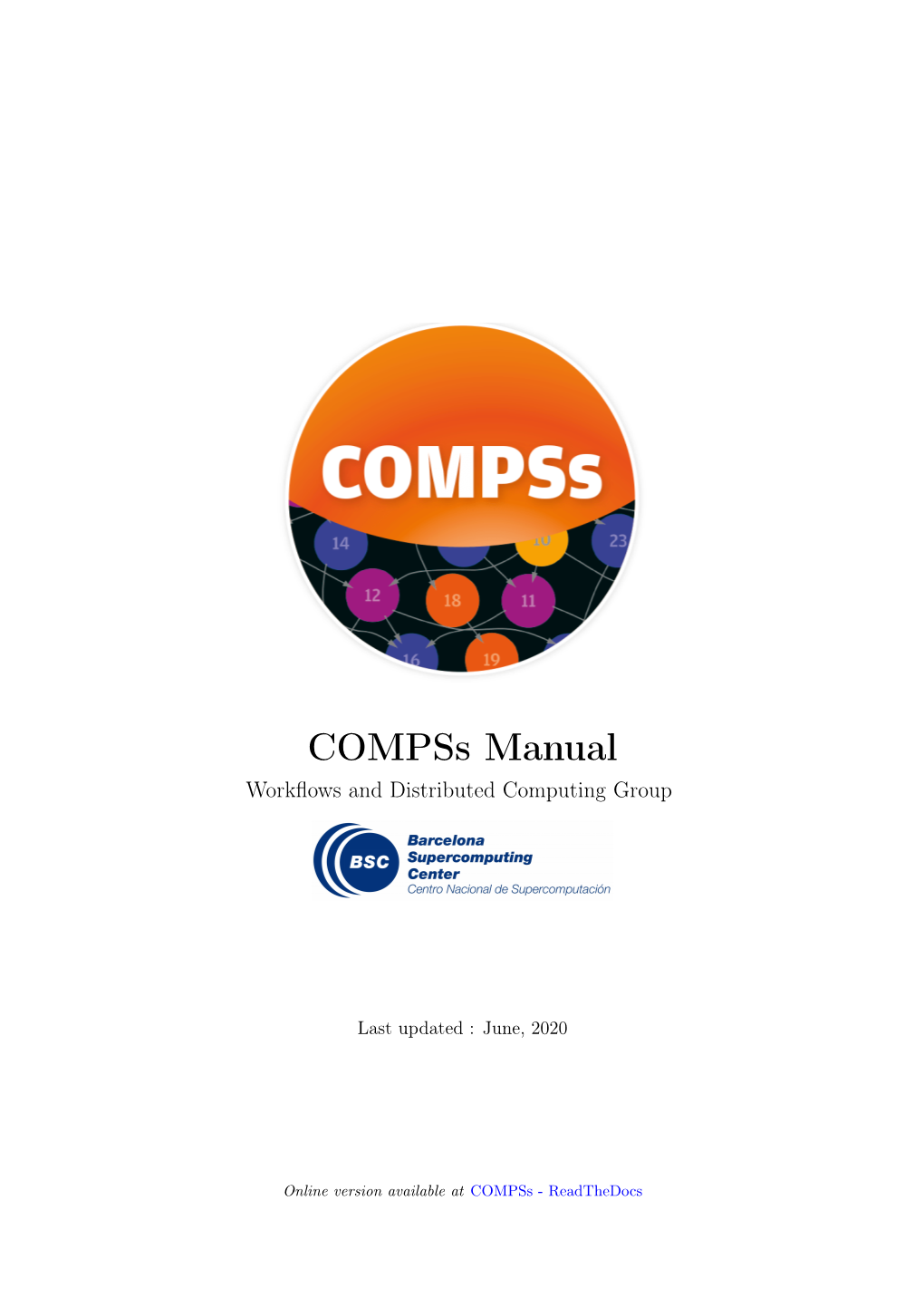Compss Manual Workflows and Distributed Computing Group