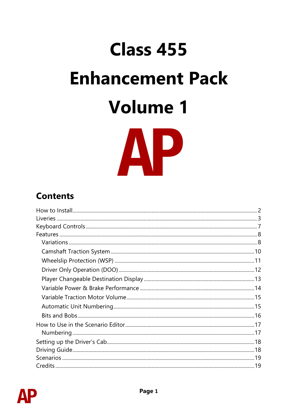 Class 455 Enhancement Pack Volume 1