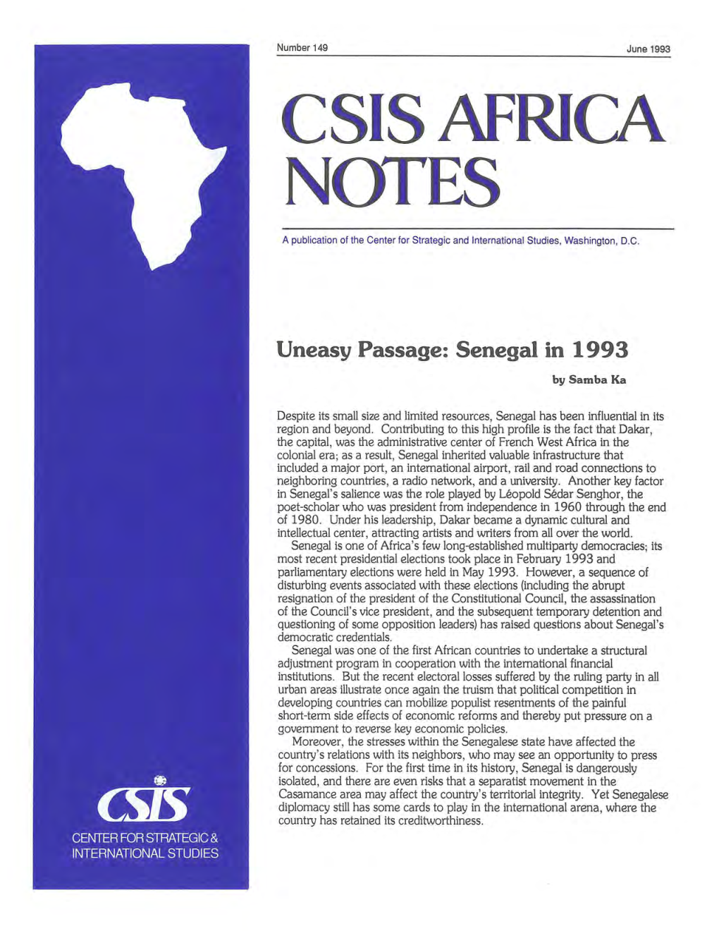 Africa Notes