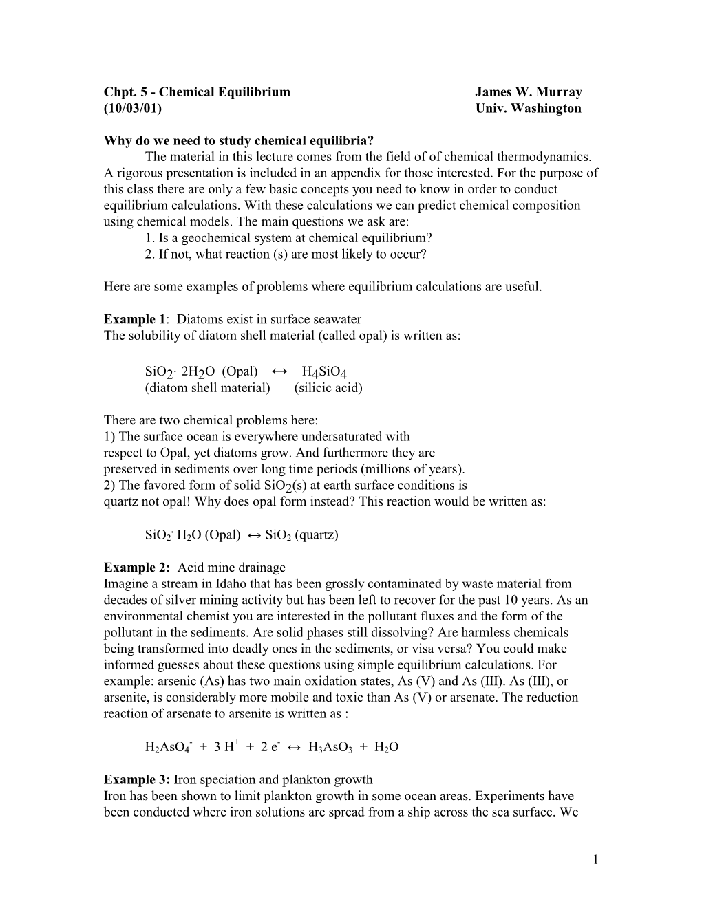 OCN421 Lecture 5