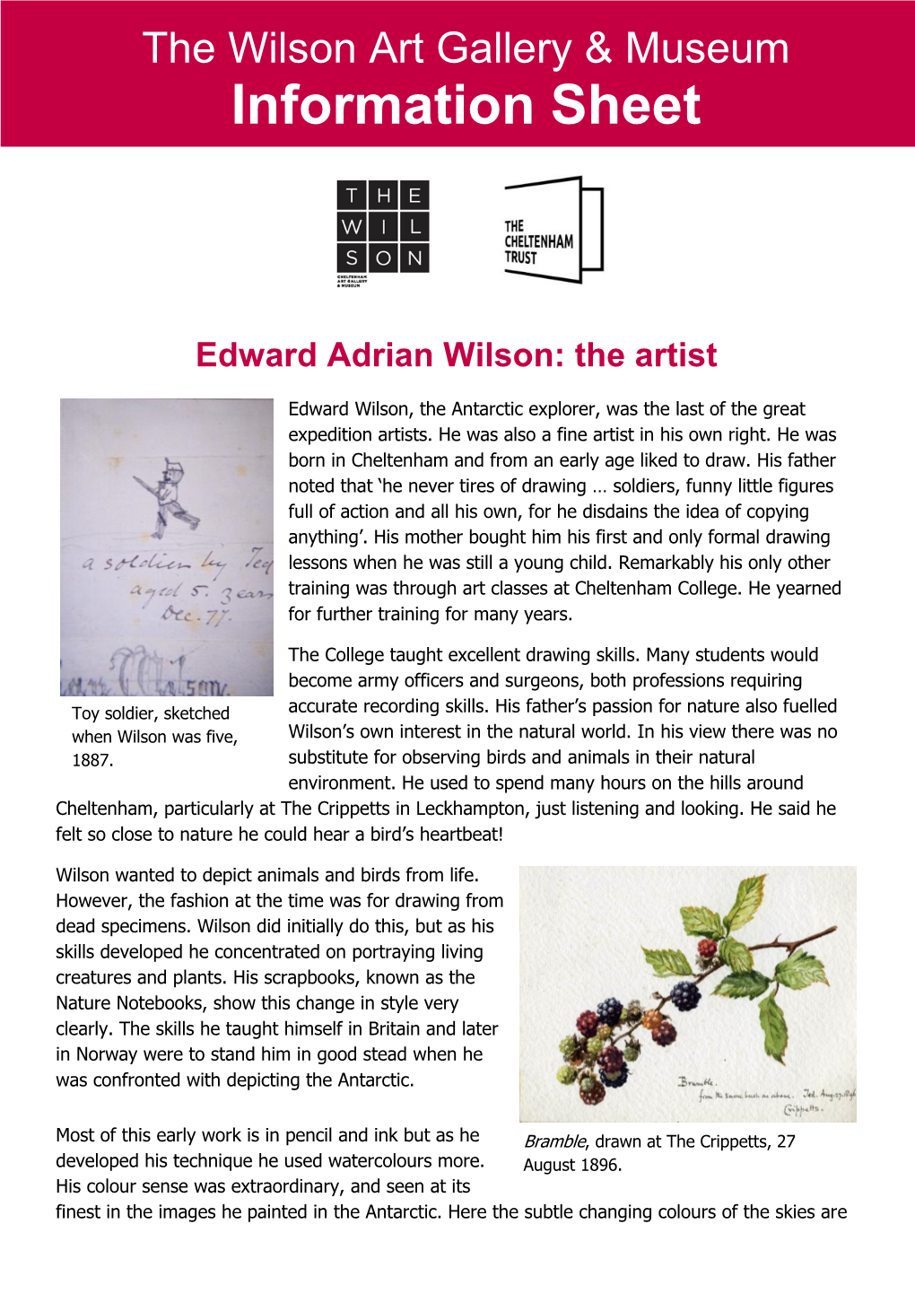 Information-Sheet-Edward-Wilson-The-Artist.Pdf