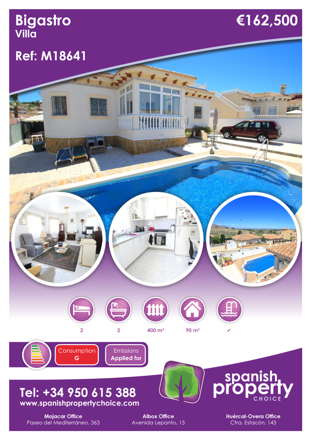 Bigastro €162,500 Villa Ref: M18641