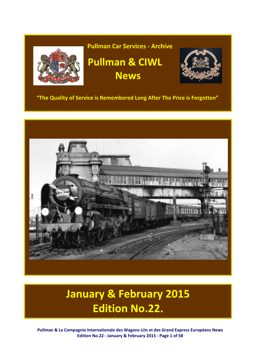 Pullman Car Services - Archive