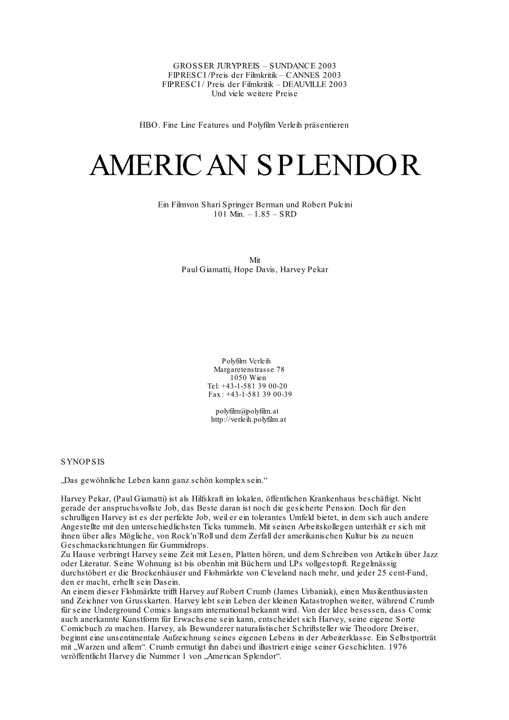 American Splendor