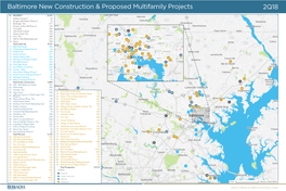 Baltimore New Construction & Proposed Multifamily Projects 2Q18
