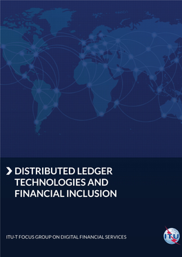 Distributed Ledger Technologies and Financial Inclusion