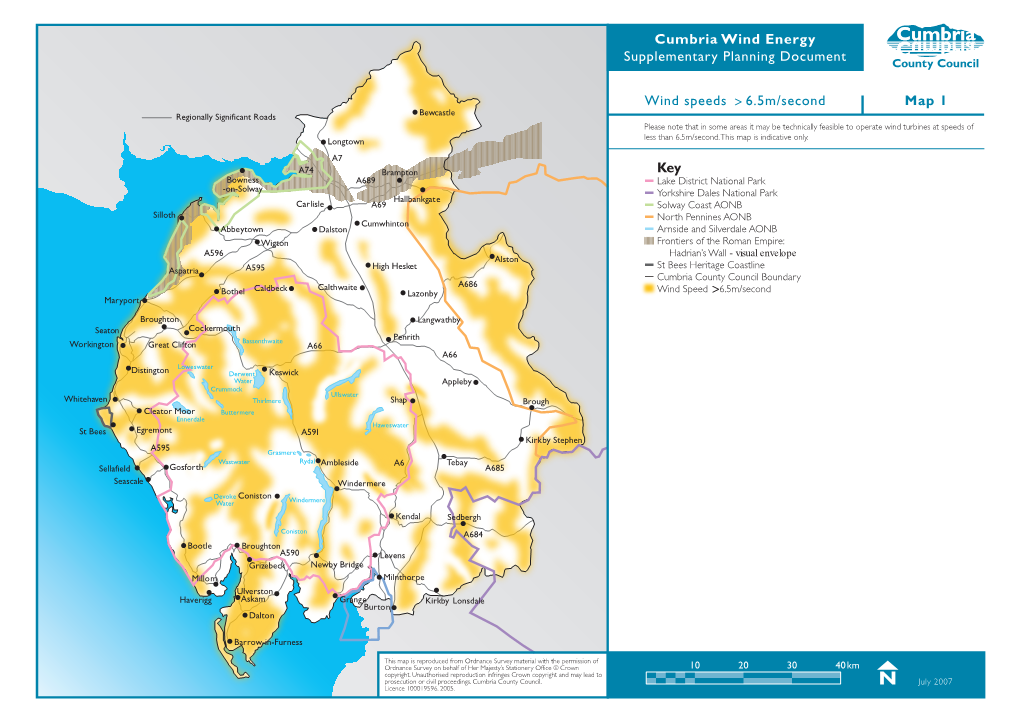 Cumbria Wind Energy Supplementary Planning Document