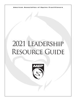 2021 Leadership Resource Guide