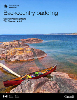 Backcountry Paddling Trip Planner