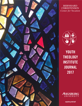 Youth Theology Institute Journal 2017