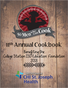 11Th Annual Cookbook