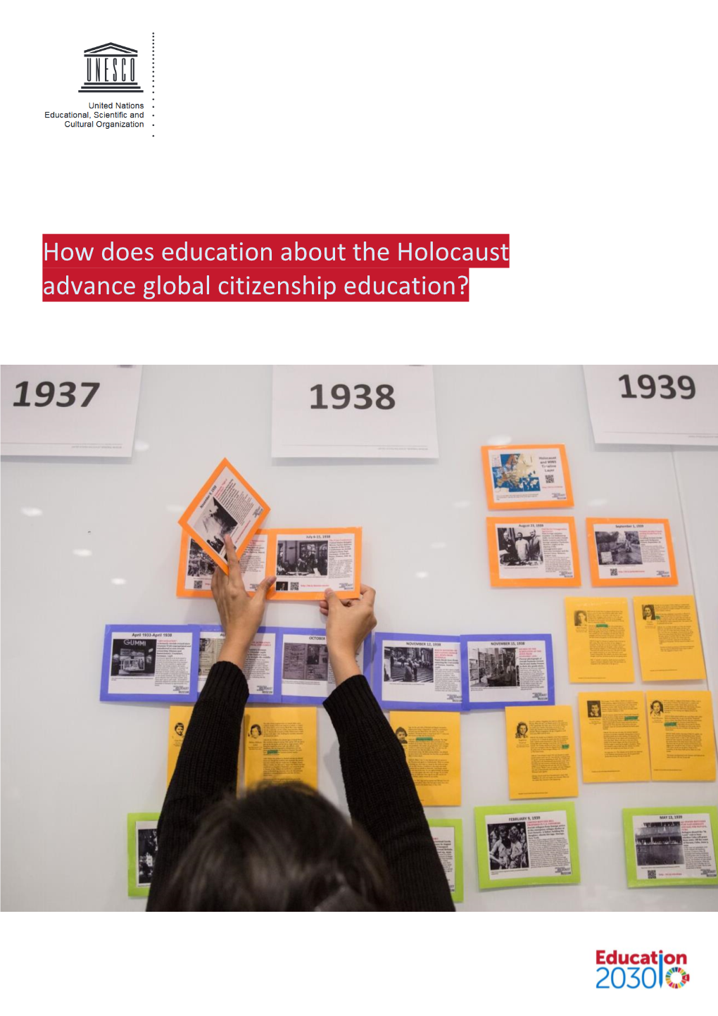 How Does Education About the Holocaust Advance Global Citizenship Education?
