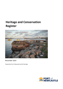 Heritage and Conservation Register