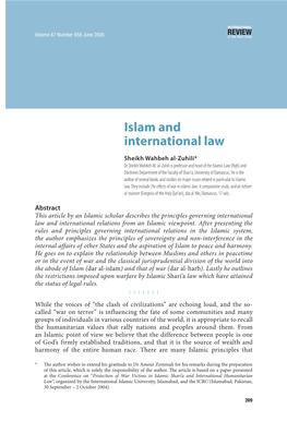 Islam and International Law