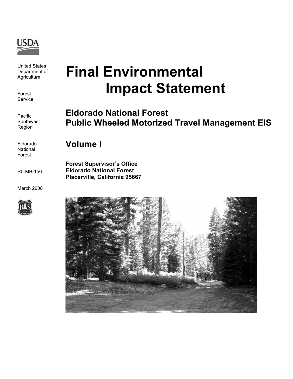 Final Environmental Impact Statement