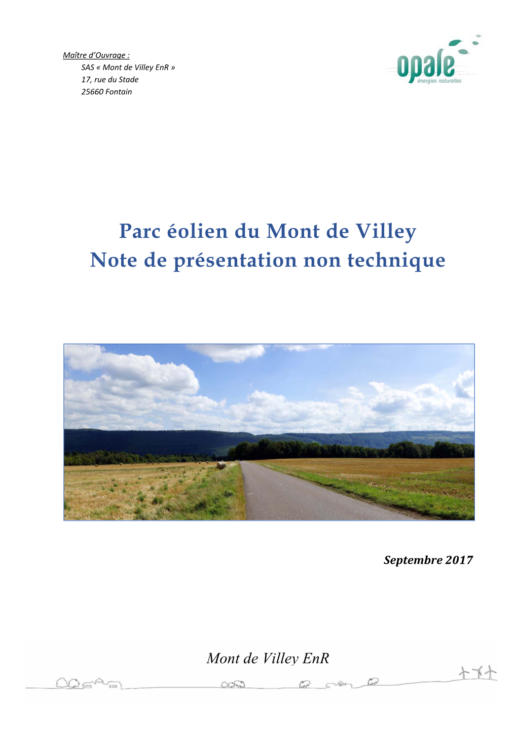 Parc Éolien Du Mont De Villey Note De Présentation Non Technique