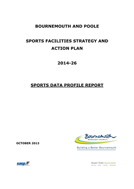 Bournemouth and Poole Sports Facilities Strategy and Action Plan
