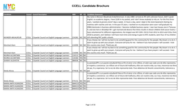 CCELL Candidate Brochure