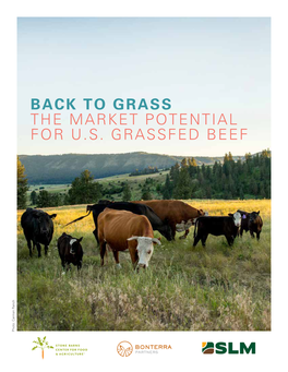 Grass: the Market Potential for U.S. Grassfed Beef 3 Table of Contents