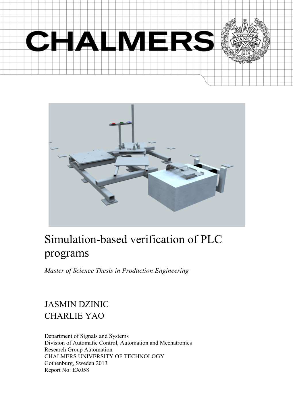 Simulation-Based Verification of PLC Programs