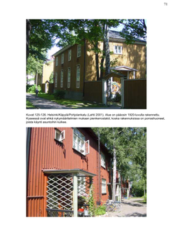 Kuvat 125-126. Helsinki/Käpylä/Pohjolankatu (Lahti 2001)